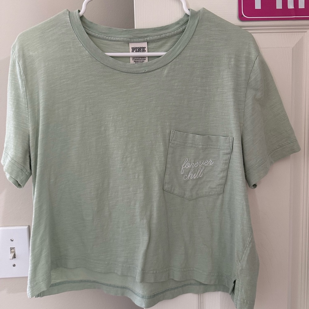 PINK Victoria's Secret Mint Tee